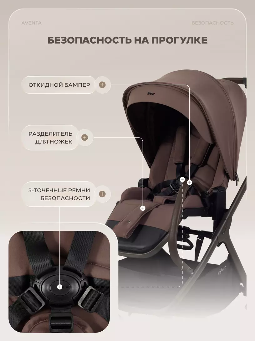 Коляска Rant Aventa 2в1 №21
