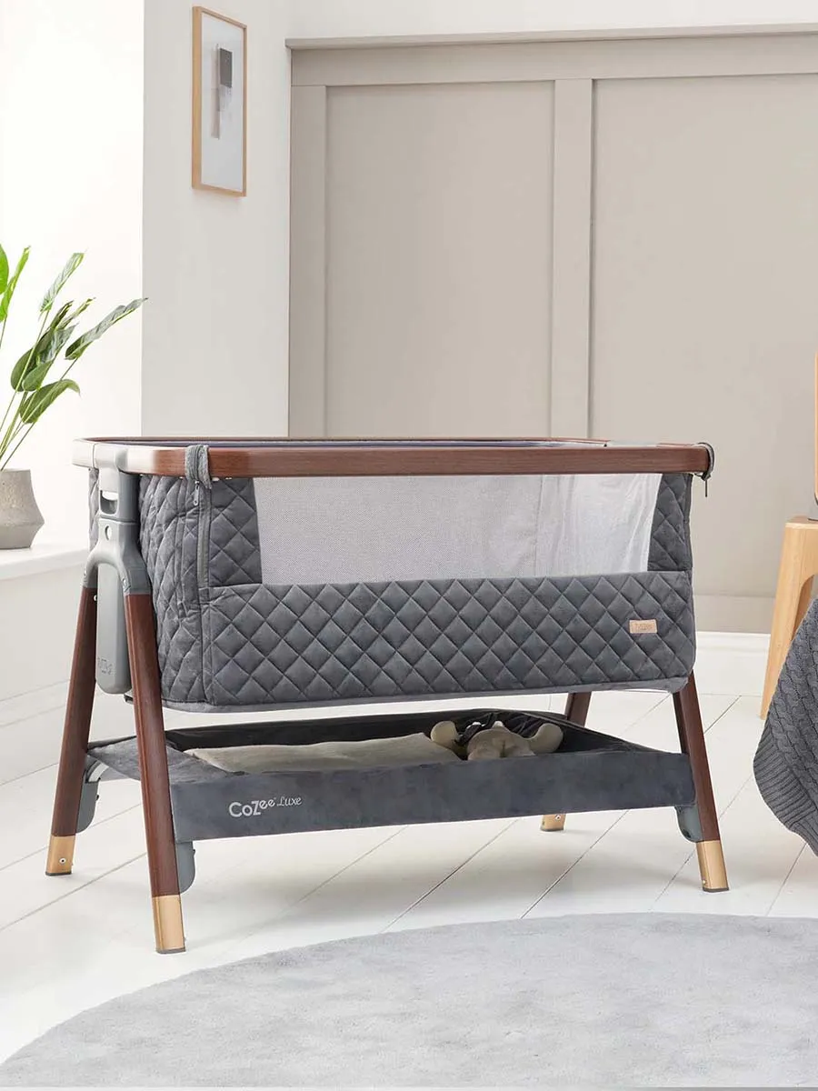 Колыбель для новорожденных приставная Tutti Bambini CoZee Luxe с колесами №3