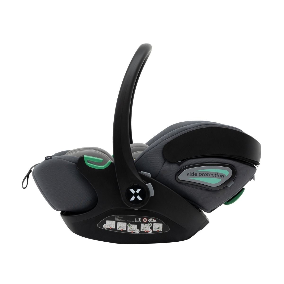 Автолюлька Agex i-Safe Grey (0-13 кг) №11