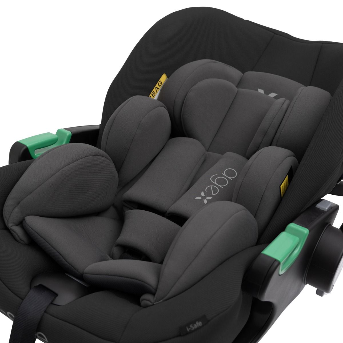 Автолюлька Agex i-Safe Black (0-13 кг) №12