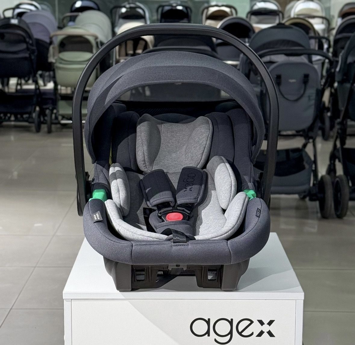 Автолюлька Agex i-Team Grey 2025 (0-13 кг) №8
