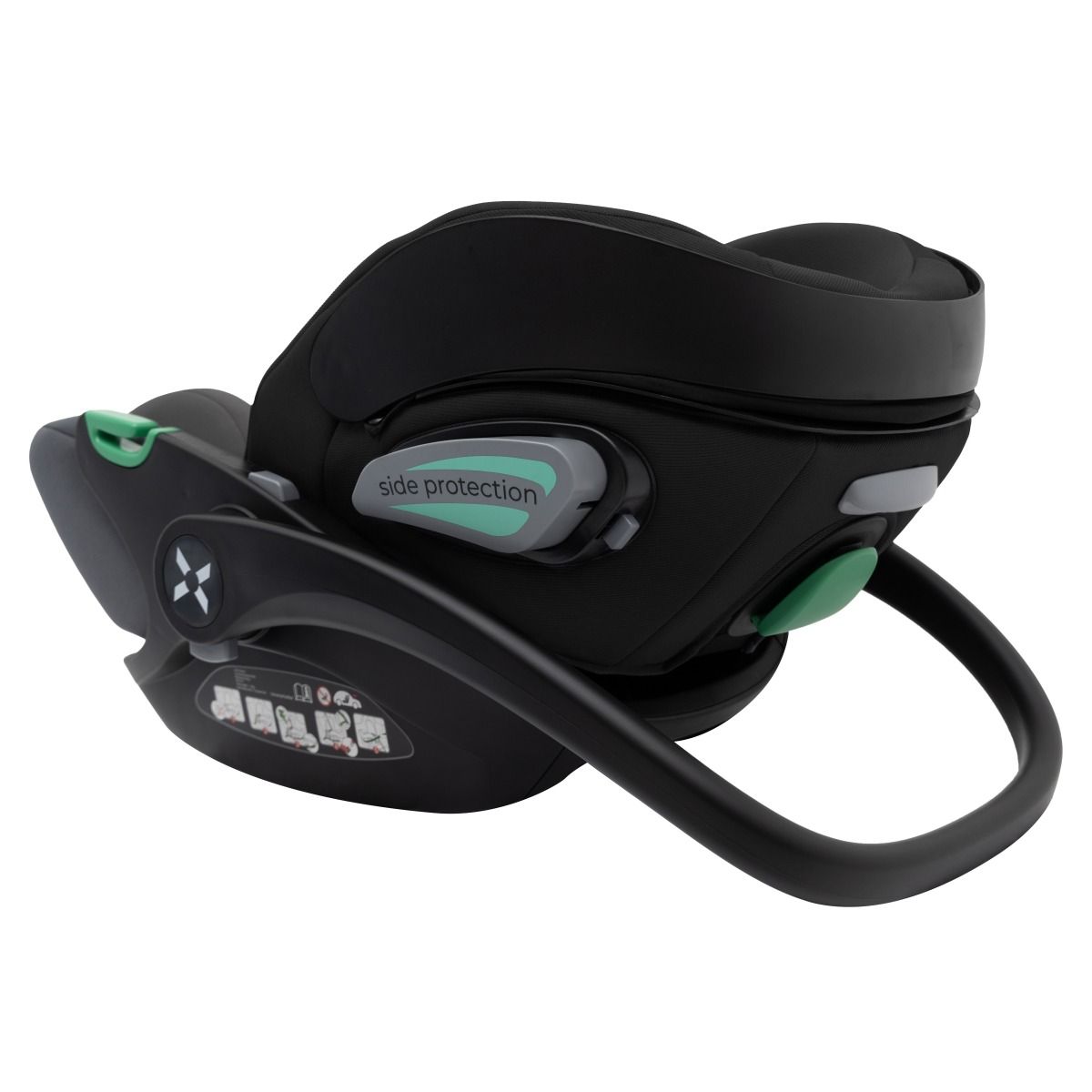 Автолюлька Agex i-Safe Black (0-13 кг) №11