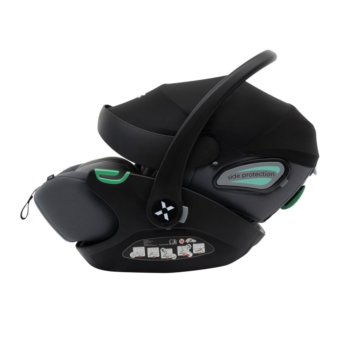 Автолюлька Agex i-Safe Grey (0-13 кг) №12