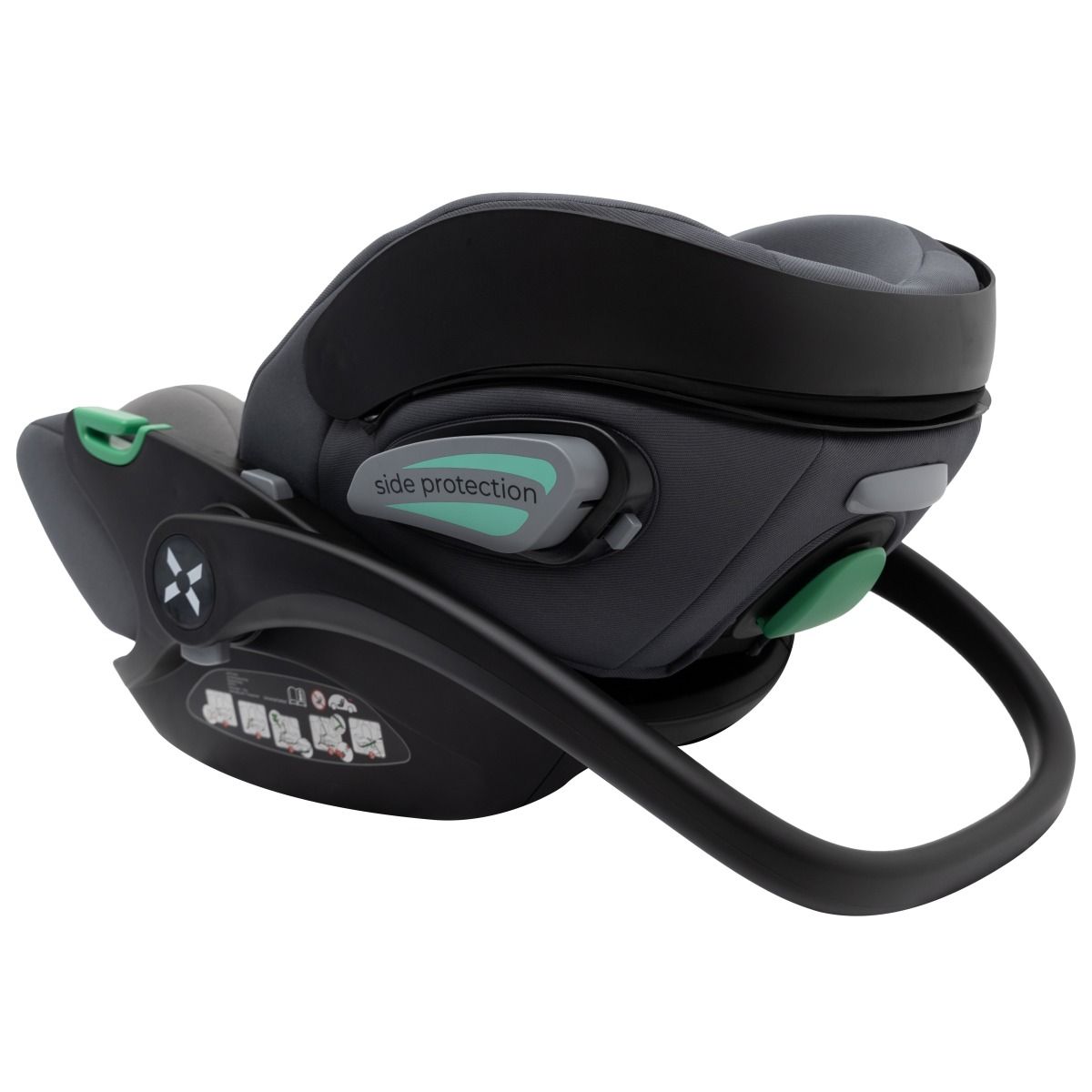 Автолюлька Agex i-Safe Grey (0-13 кг) №14
