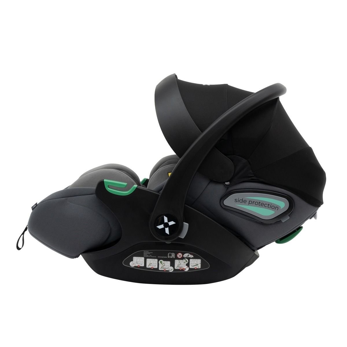 Автолюлька Agex i-Safe Grey (0-13 кг) №8