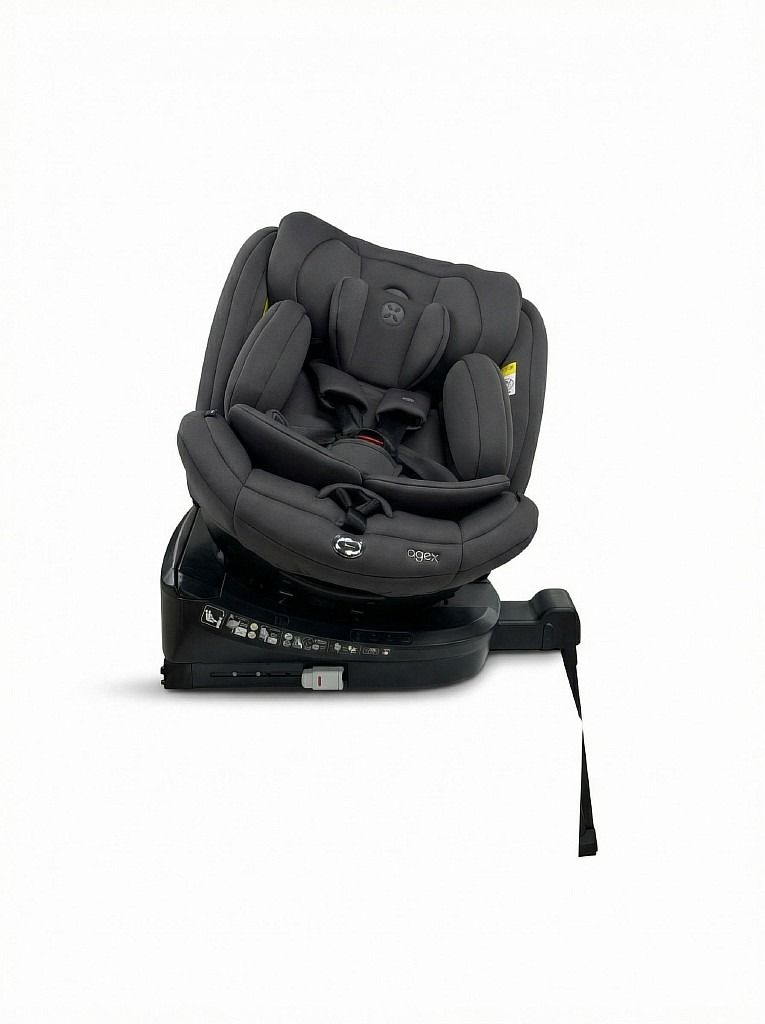 Автокресло Agex Comfort i-Fix 360 New Black 0-36кг №3
