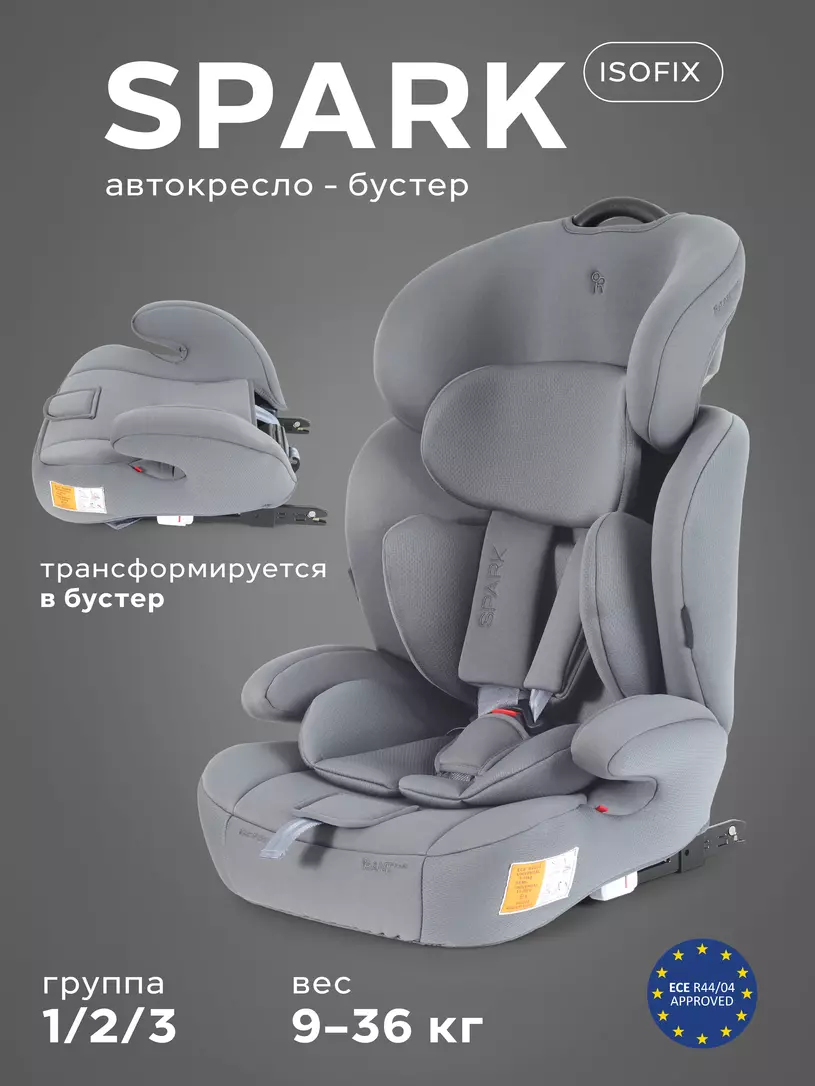 Автокресло Rant Basic Spark Next Isofix (9-36кг) №4