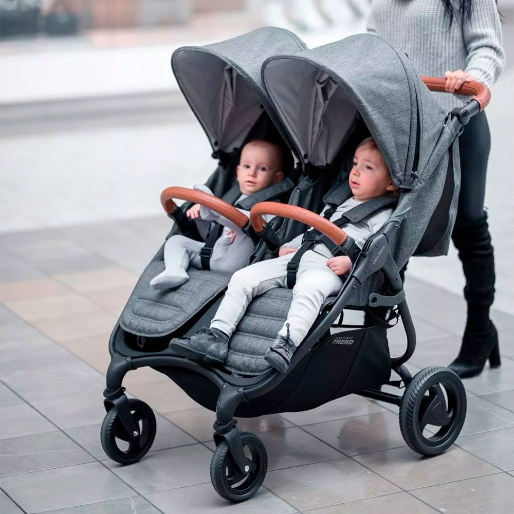 Прогулочная коляска для двойни Valco Baby Snap Duo Trend №6