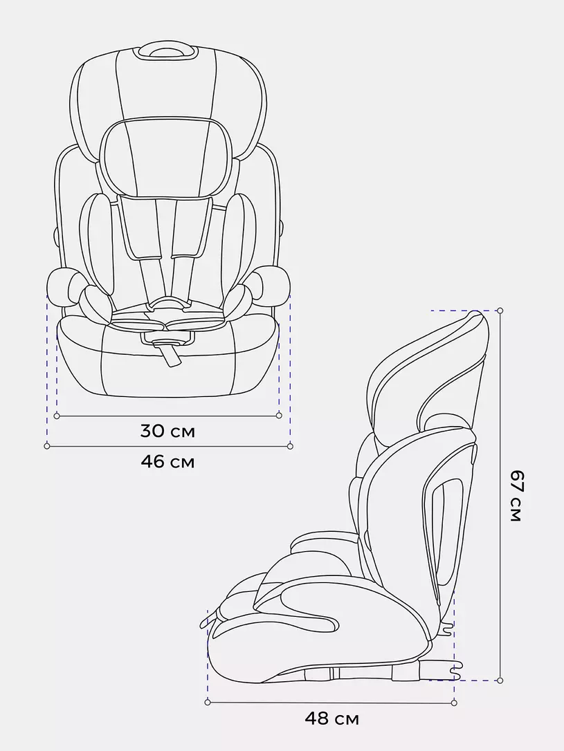 Автокресло Rant Basic Spark Next Isofix (9-36кг) №6