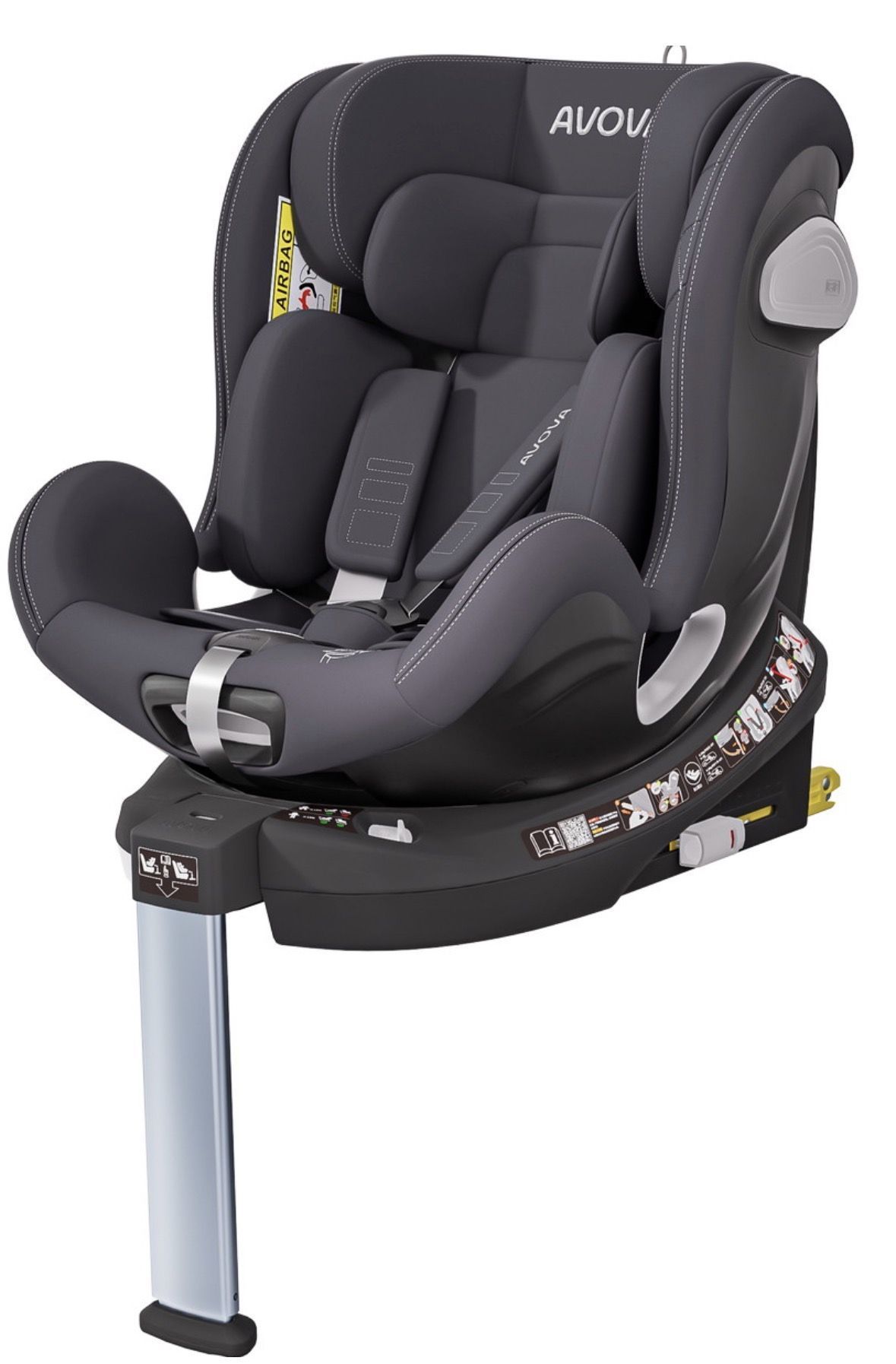 Автокресло Avova Swan Fix i-Size 0-1-2 (0-25 кг) №9
