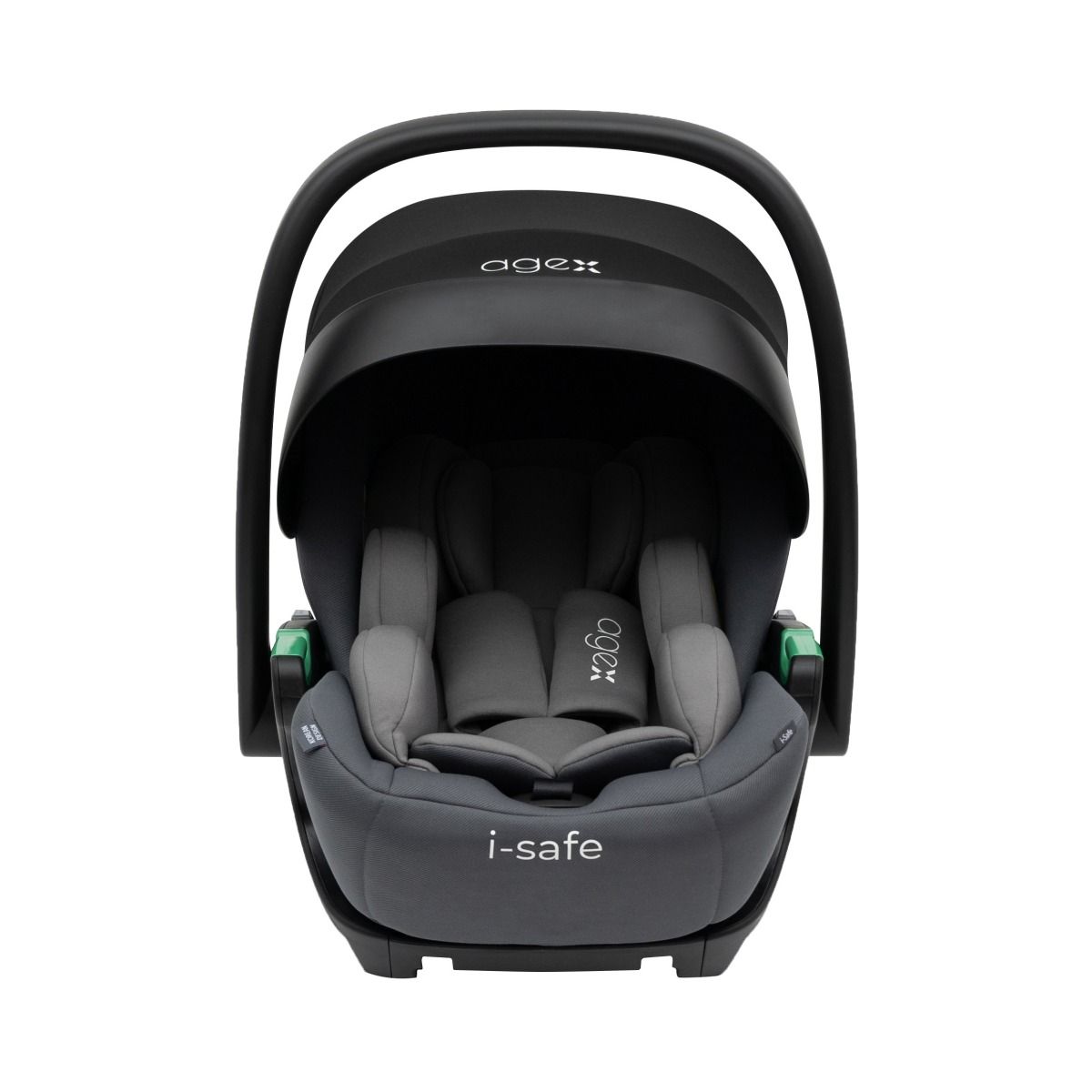 Автолюлька Agex i-Safe Grey (0-13 кг) №6