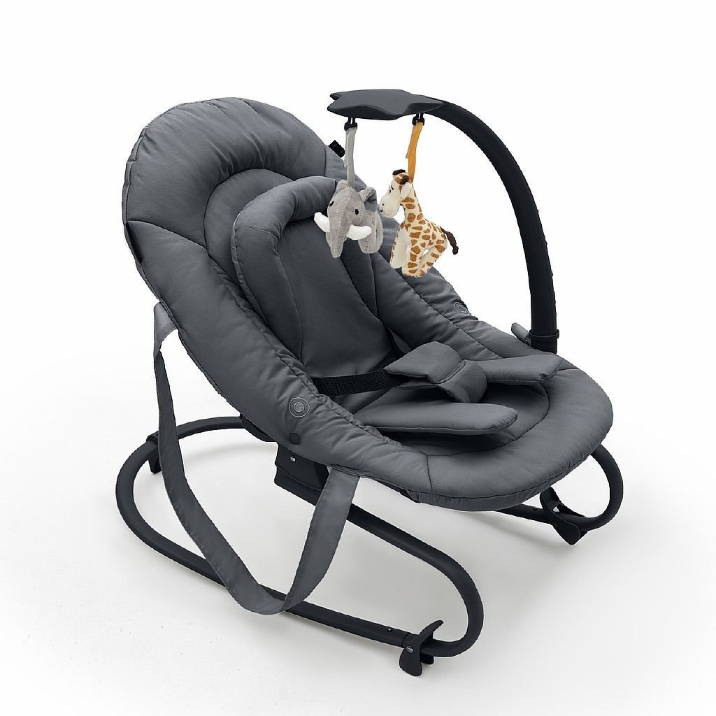 Стульчик для кормления Agex Seat’n Sleep Dark Grey 3в1 №6
