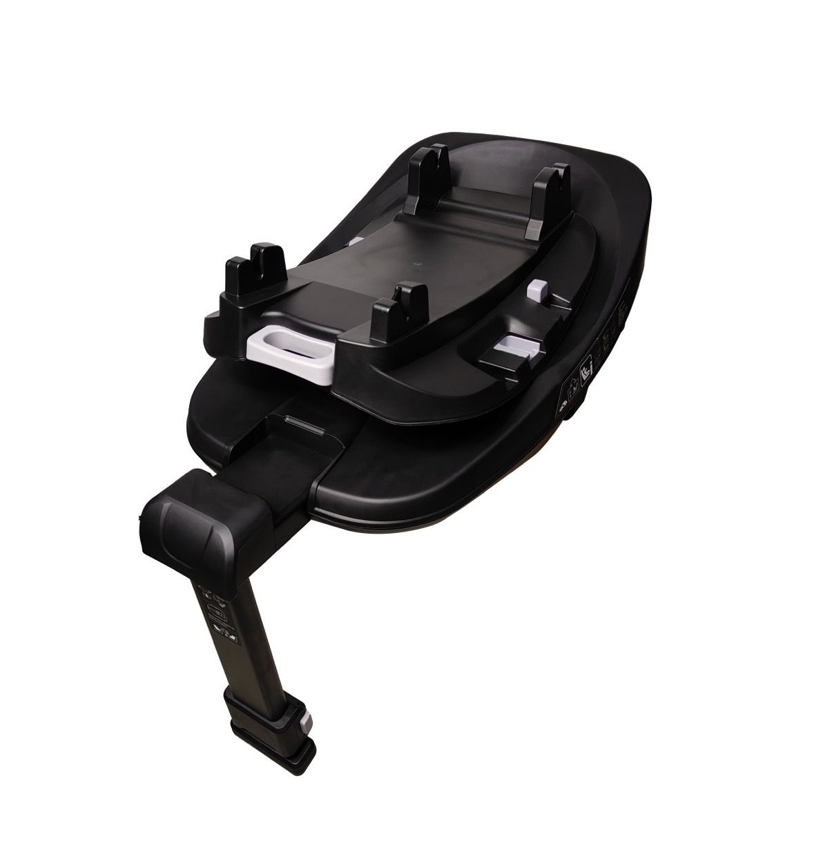 Автолюлька Agex i-Safe (0-13 кг), Grey + База Agex Isofix Base 360° №4