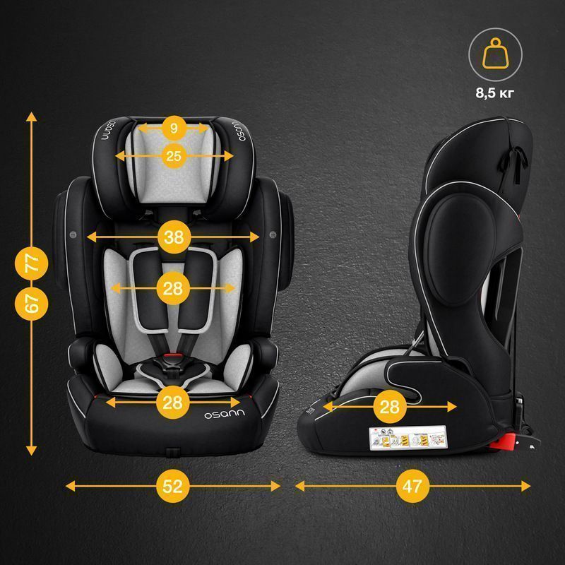 Автокресло Osann FLUX ISOFIX 9-36кг №14