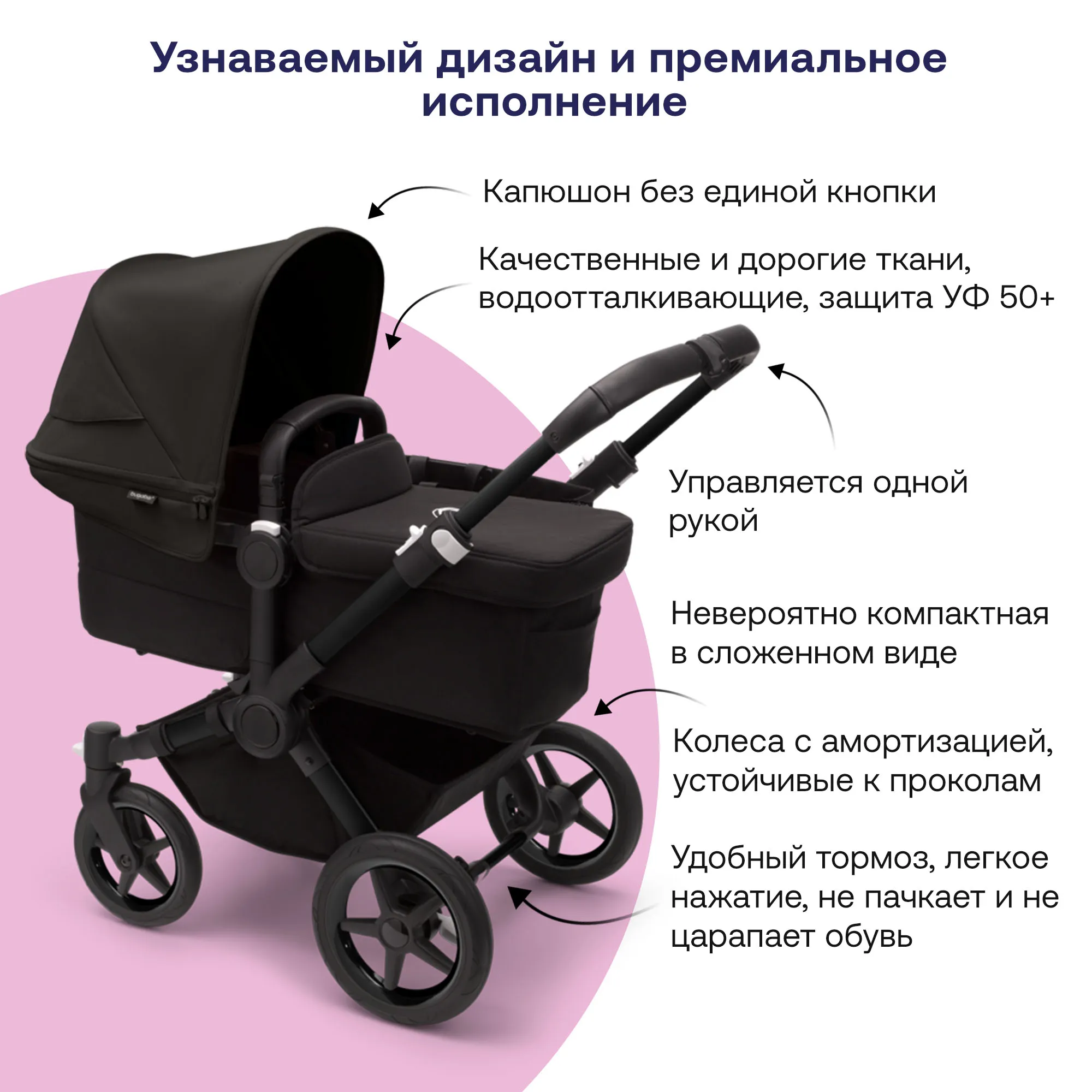 Коляска для двойни 2 в 1 Bugaboo Twin Donkey 5 №18