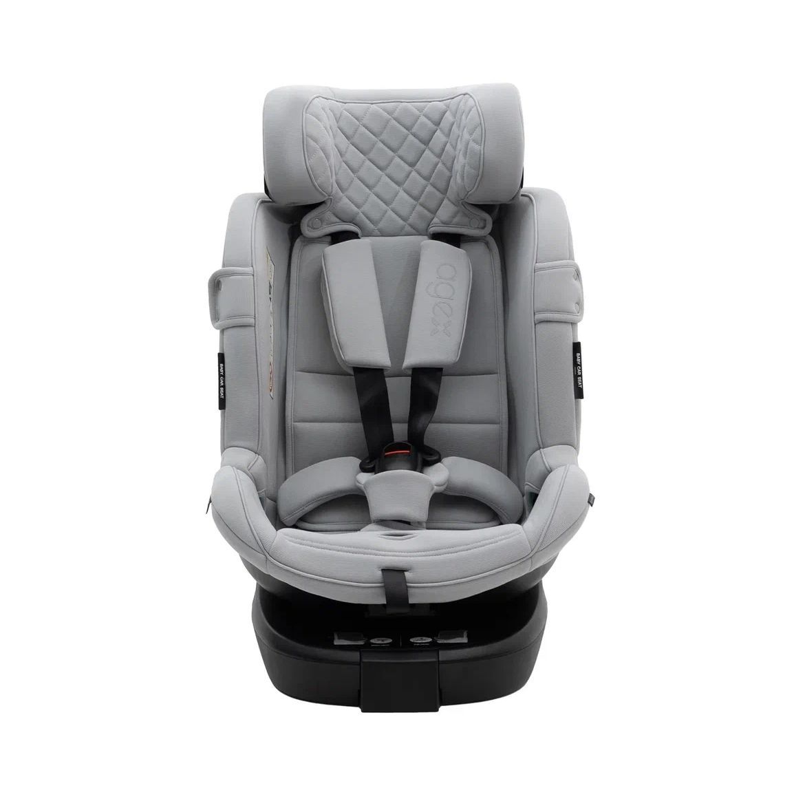 Автокресло Agex Drive i-Fix  Luxury Grey 0-36 кг  №9