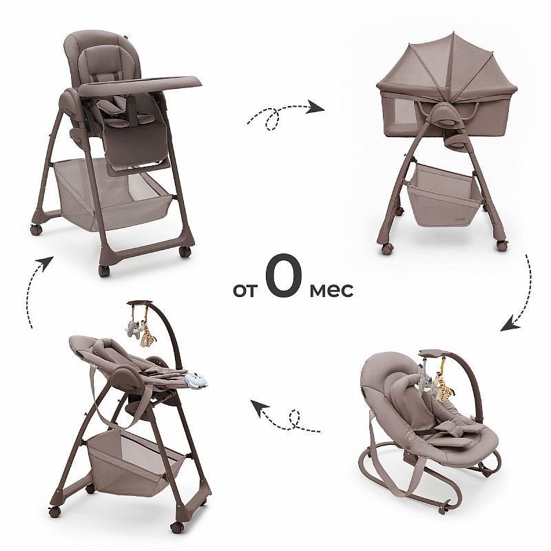 Система для кормления 4 в 1 Agex Seat’n Sleep №5