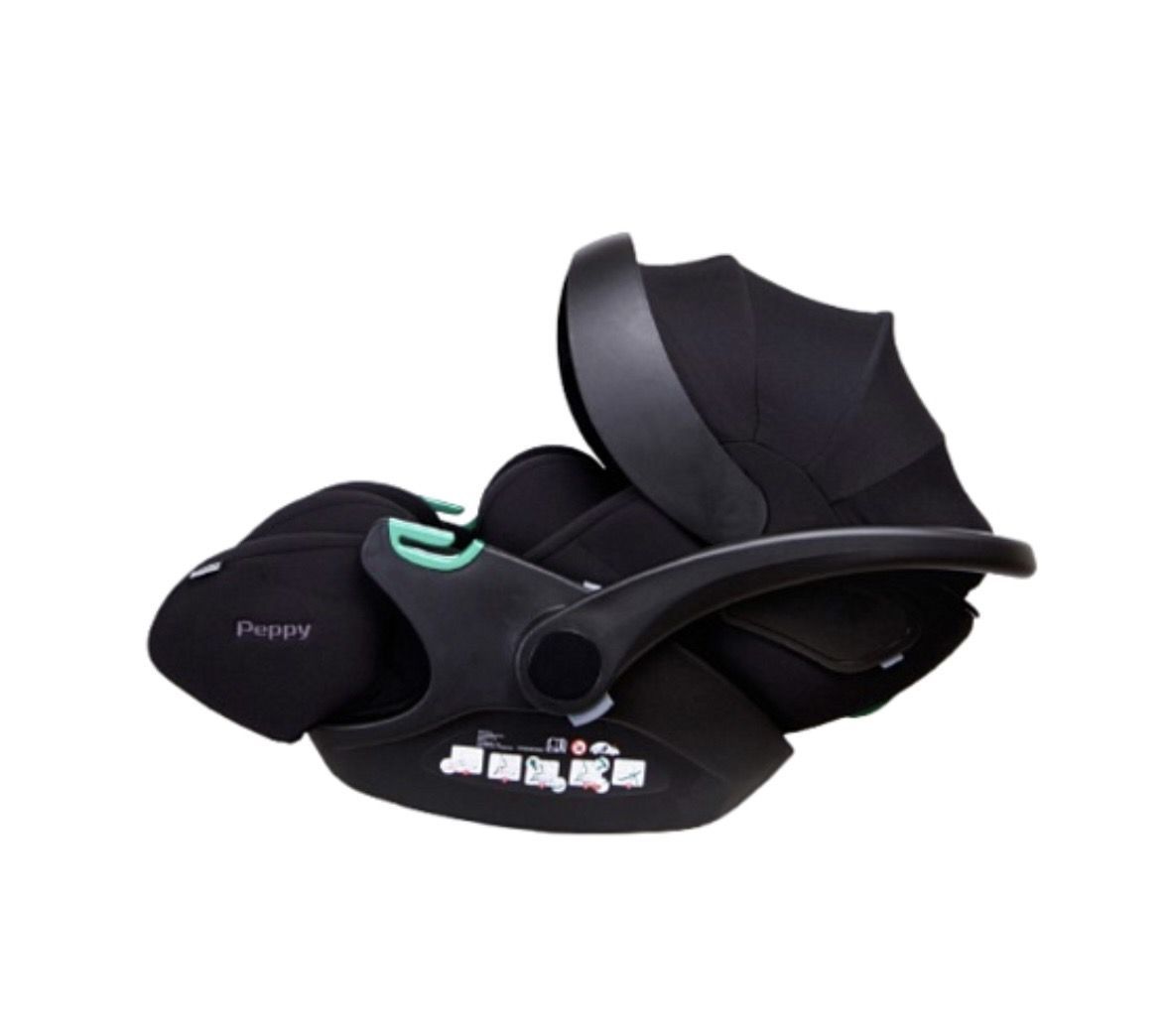 Автолюлька Peppy Verona Black (0-13кг) Автолюлька Peppy Verona Black (0-13кг)
