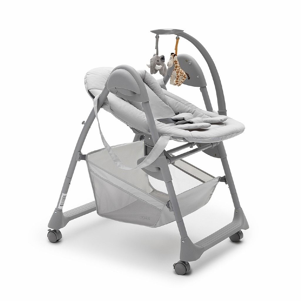  Стульчик для кормления Agex Seat’n Sleep Light Grey 3в1 №5