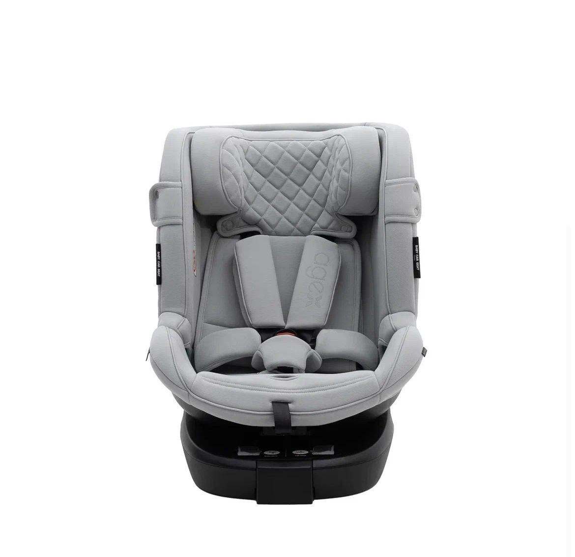 Автокресло Agex Drive i-Fix  Luxury Grey 0-36 кг  №3