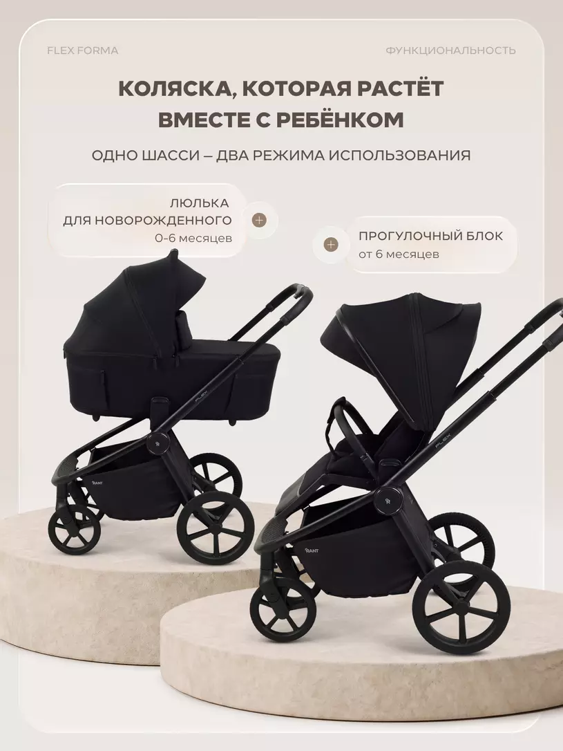Коляска Rant Flex Forma 2в1 №7