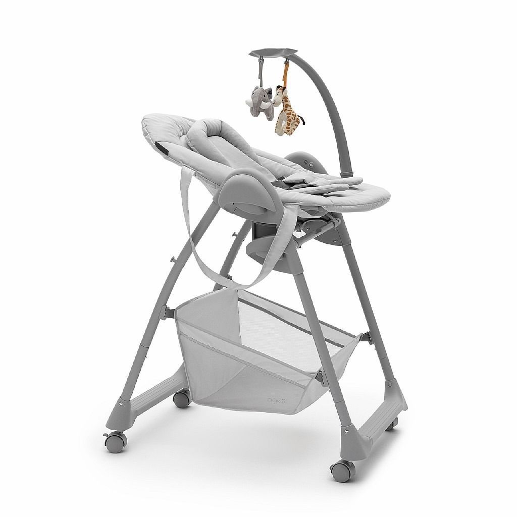  Стульчик для кормления Agex Seat’n Sleep Light Grey 3в1 №3