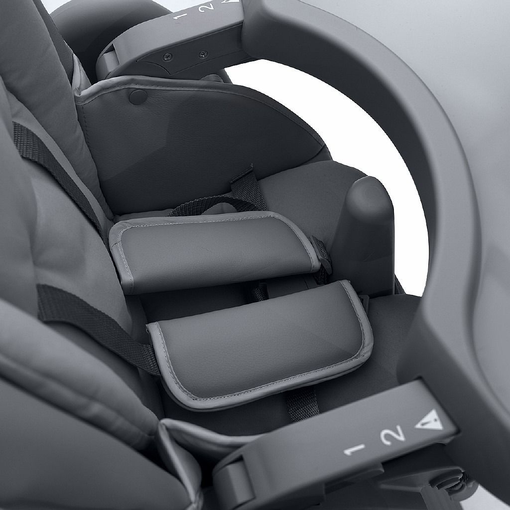 Стульчик для кормления Agex Seat’n Sleep Dark Grey 3в1 №9
