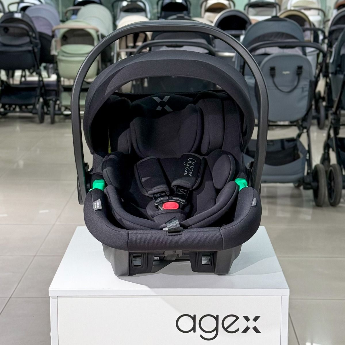 Автолюлька Agex i-Team Black 2025 (0-13 кг) №7