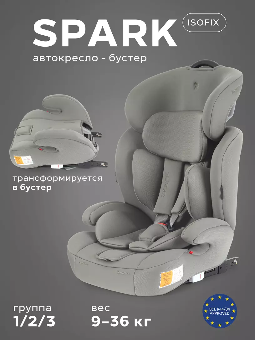 Автокресло Rant Basic Spark Next Isofix (9-36кг) №3