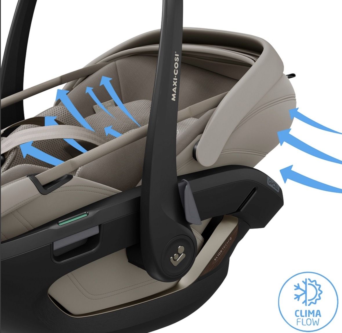 Автолюлька Maxi-Cosi Coral Slide Pro 0-13кг №3
