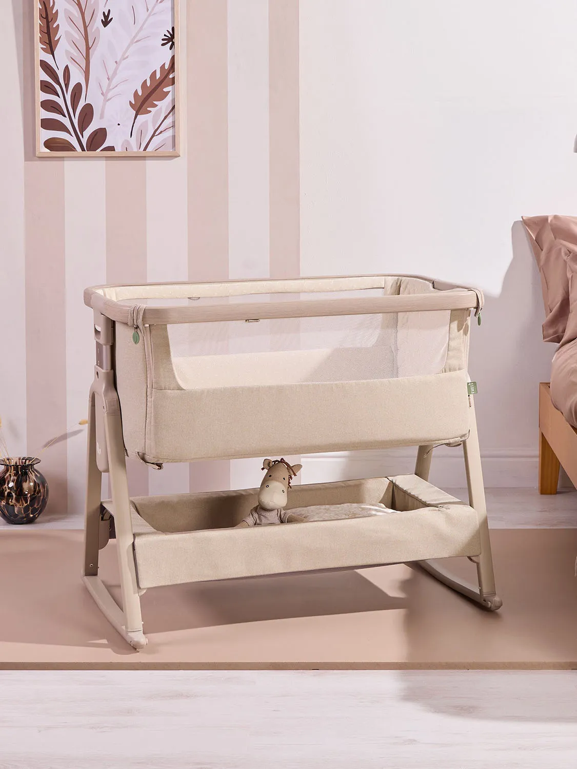 Колыбель приставная Tutti Bambini CoZee Air 2 Soft c колесами №10