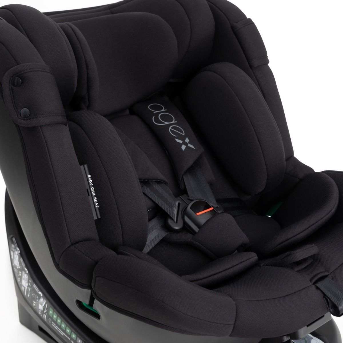 Автокресло Agex Drive i-Fix Black 0-36 кг  №7
