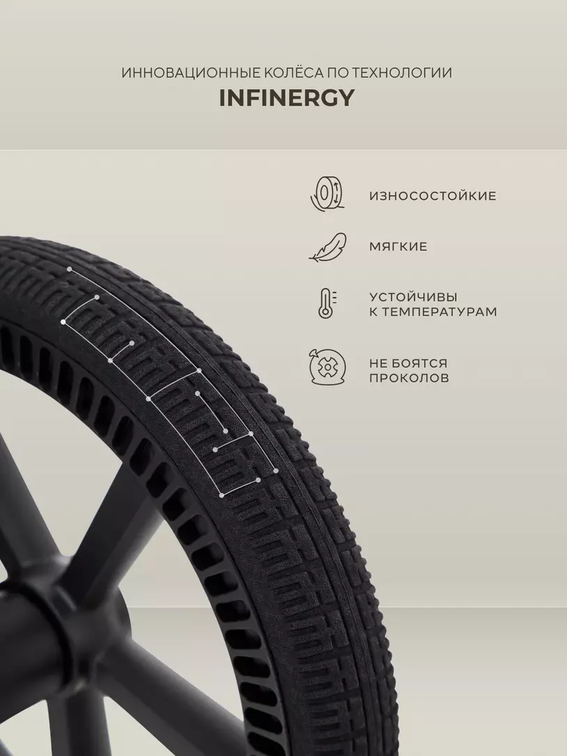 Коляска 2в1 Rant Flex Soft Therm Shine Brown  №19