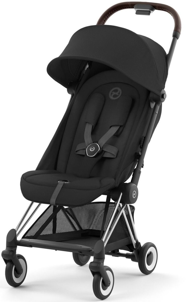 Детская прогулочная коляска Cybex Coya шасси Chrome Brown