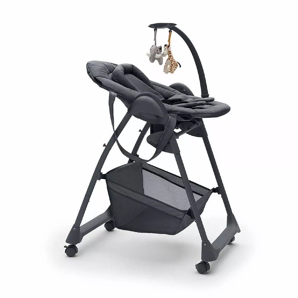 Стульчик для кормления Agex Seat’n Sleep Dark Grey 3в1 №3