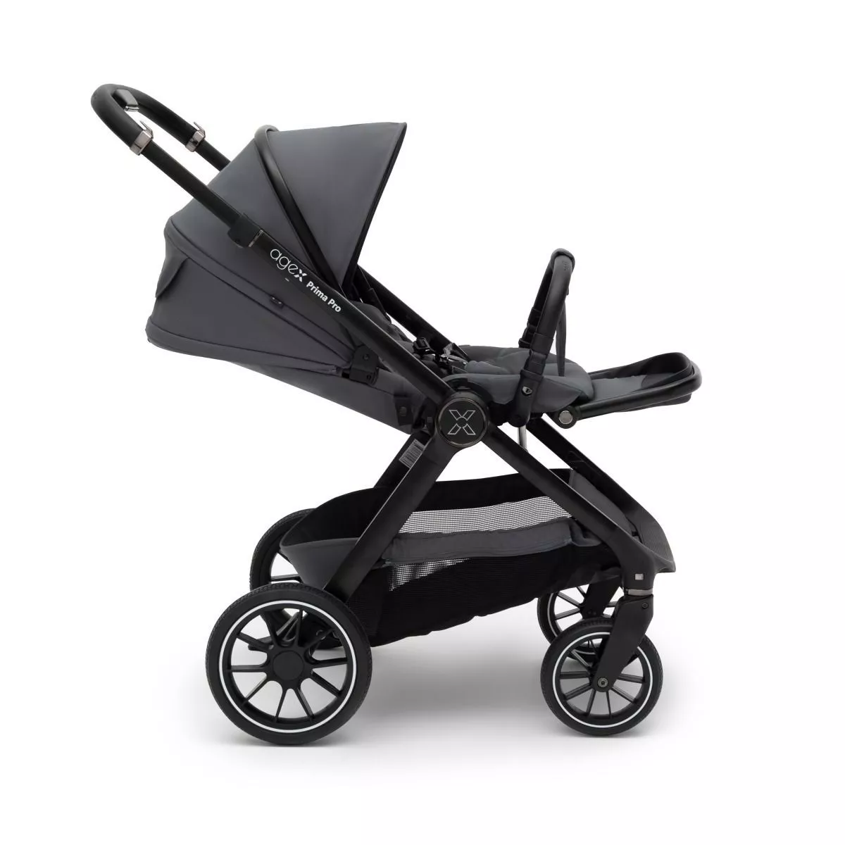 Коляска Agex Prima Pro Grey 2025 2в1 №21