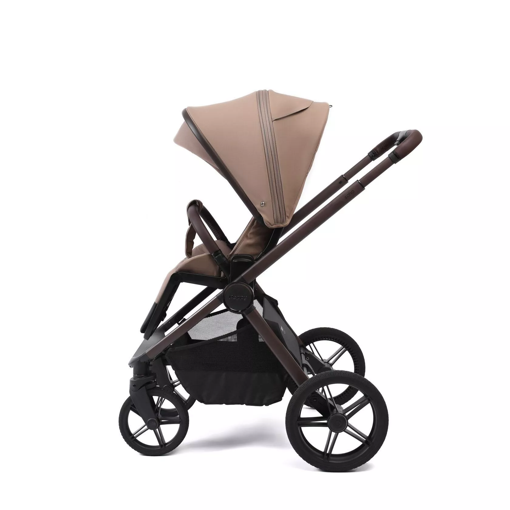 Коляска Peppy Soho Sand/Cappucchino/Brown 2в1 №18
