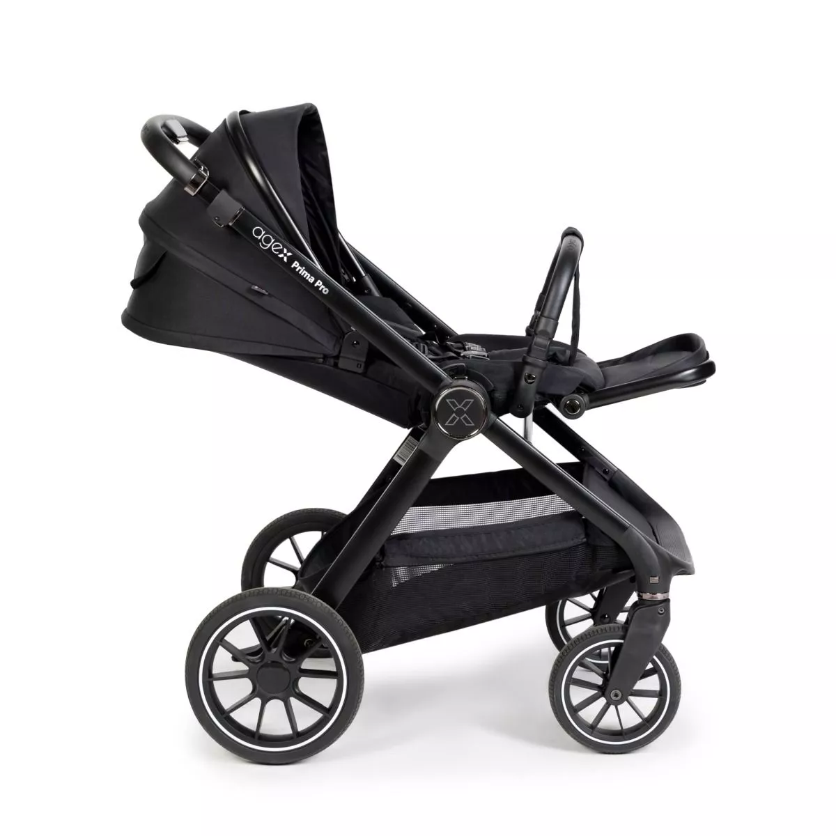 Коляска Agex Prima Pro Black 2025 2в1 №15