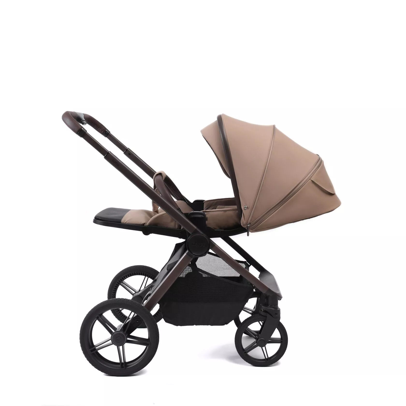 Коляска Peppy Soho Sand/Cappucchino/Brown 2в1 №20