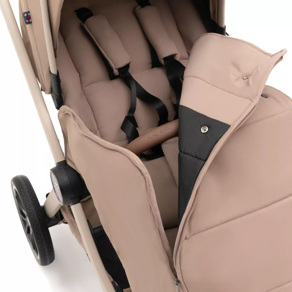 Коляска Agex Prima Pro Beige 2025 2в1 №24