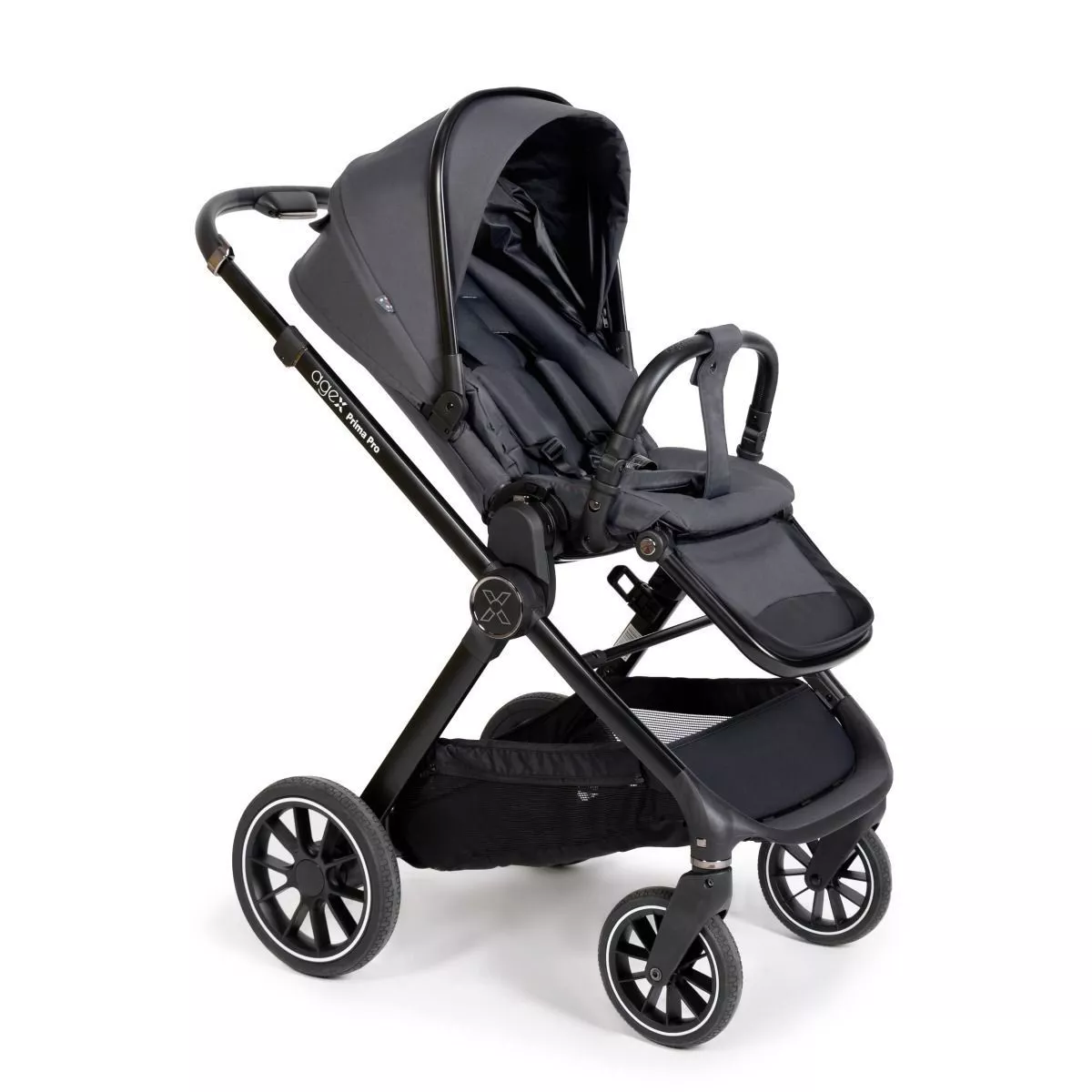 Коляска Agex Prima Pro Grey 2025 2в1 №15
