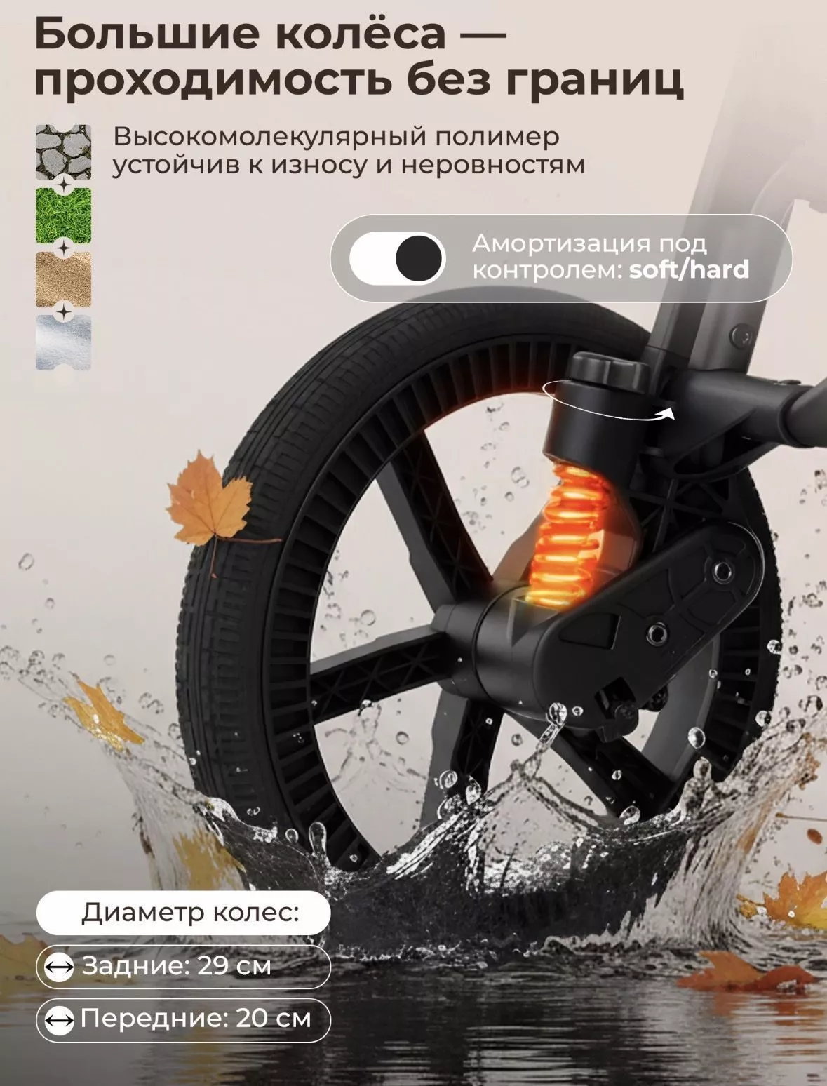 Прогулочная коляска Sweet Baby/SBL Unica Beige №10