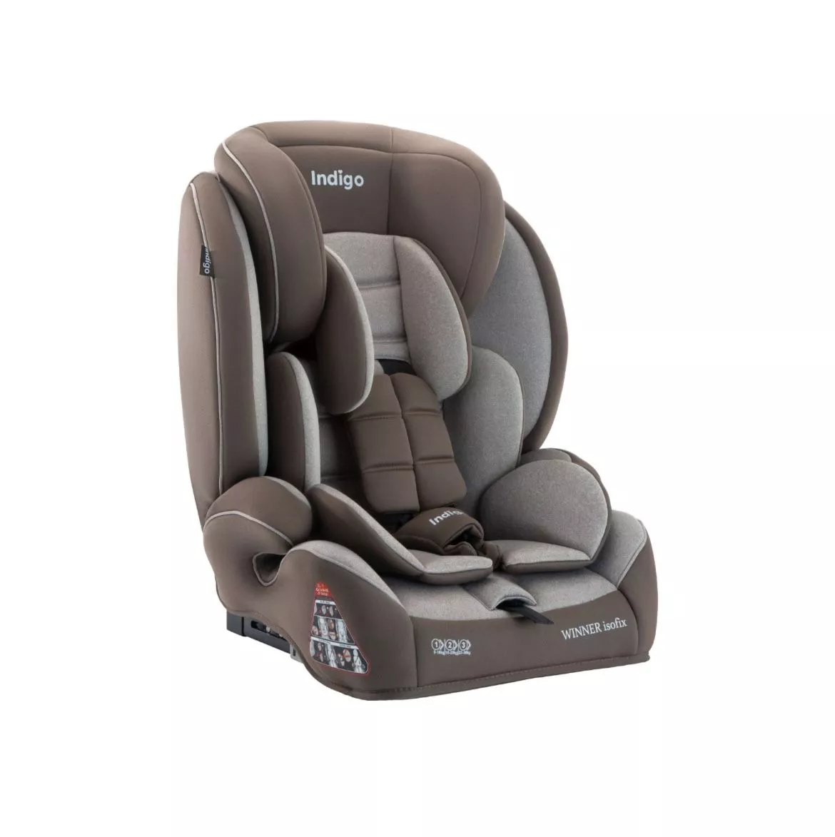 Автокресло Indigo WINNER ISOFIX 1+2+3 (9-36 кг) 