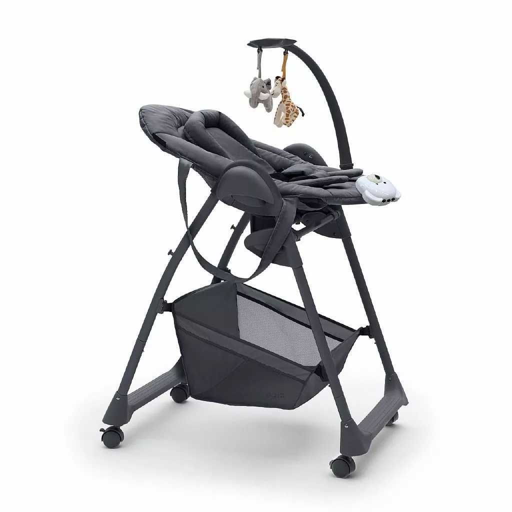 Стульчик для кормления Agex Seat’n Sleep Dark Grey 3в1 Стульчик для кормления Agex Seat’n Sleep Dark Grey 3в1