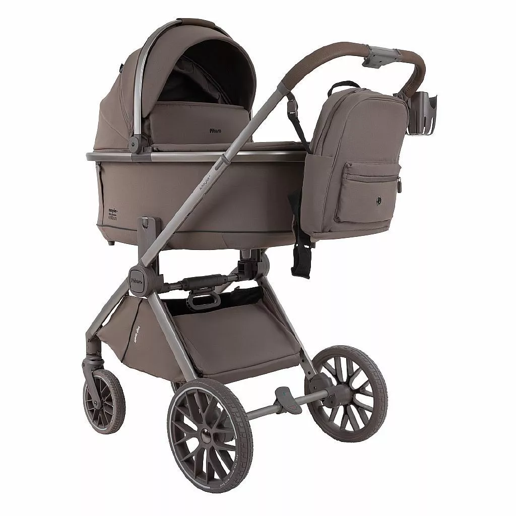 Кояска Pituso Mayla Plus Truffle/Truffle 2в1