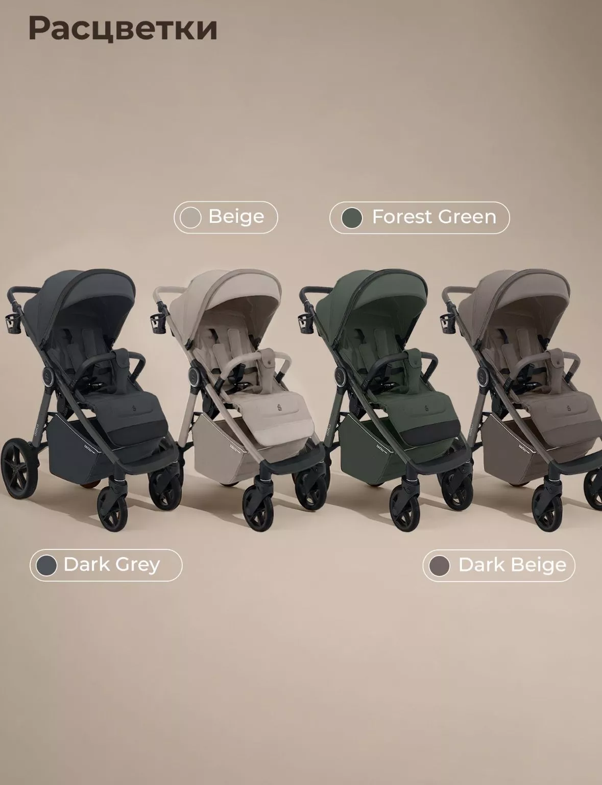 Прогулочная коляска Sweet Baby/SBL Unica Beige №14