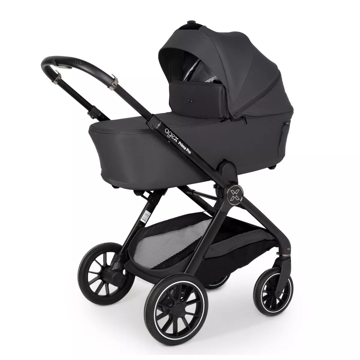 Коляска Agex Prima Pro Midnight Grey 2025 2в1