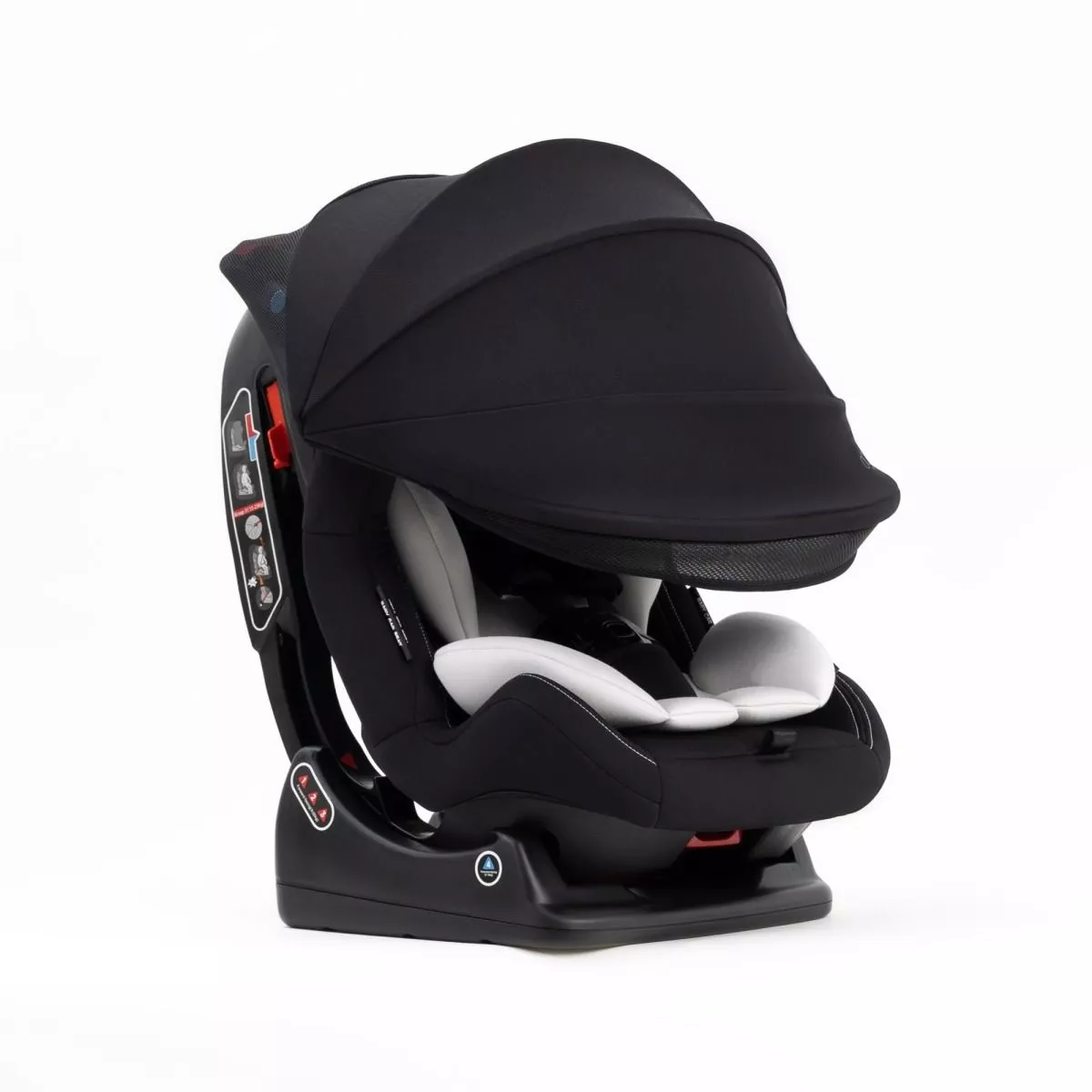 Автокресло Agex Voyage Black 0-25кг №8