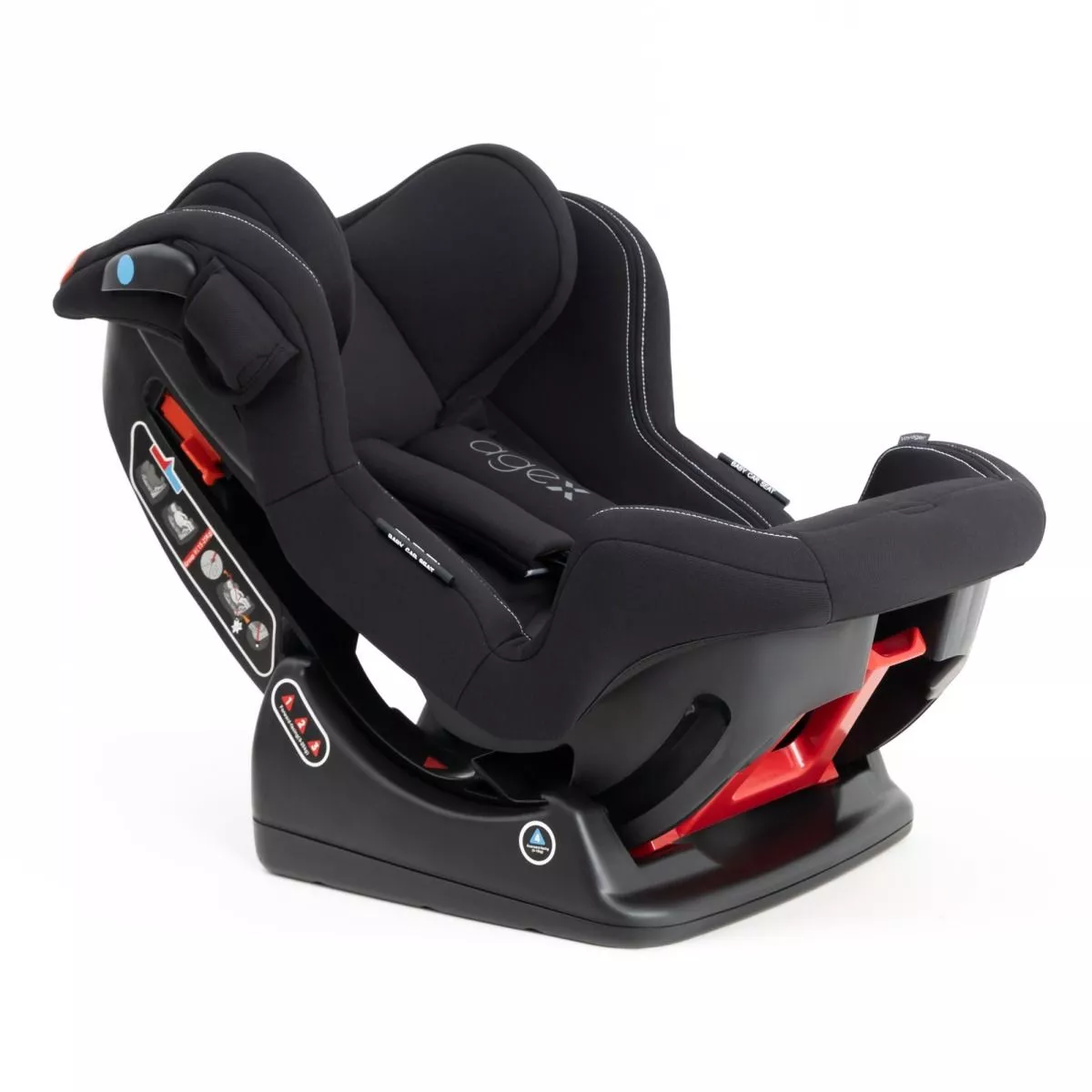 Автокресло Agex Voyage Black 0-25кг №7