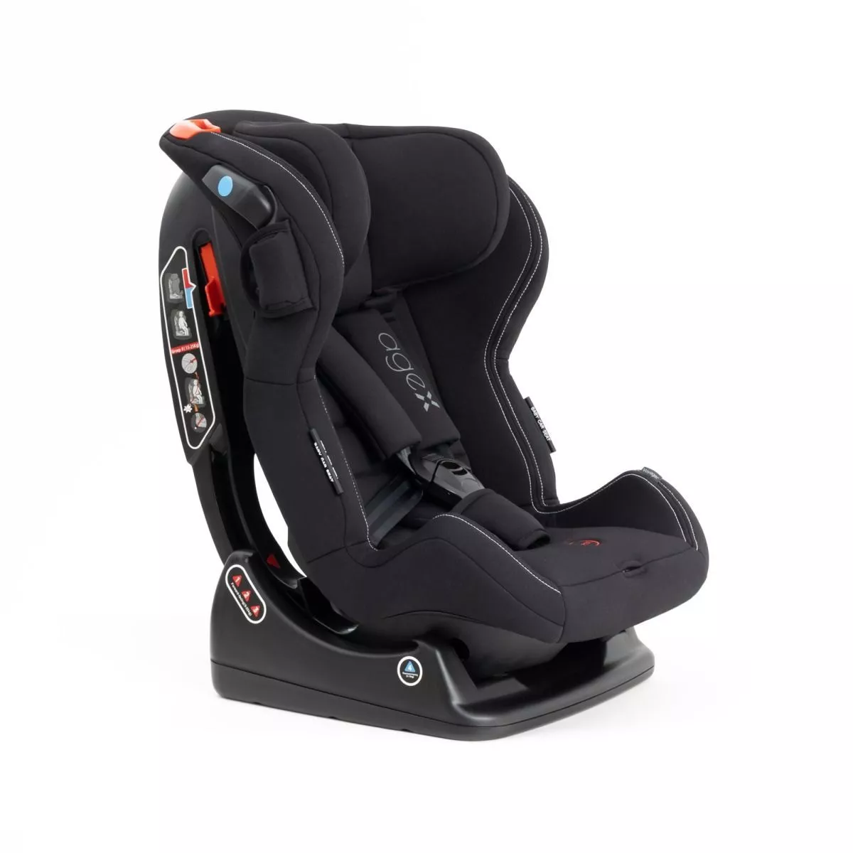 Автокресло Agex Voyage Black 0-25кг №6